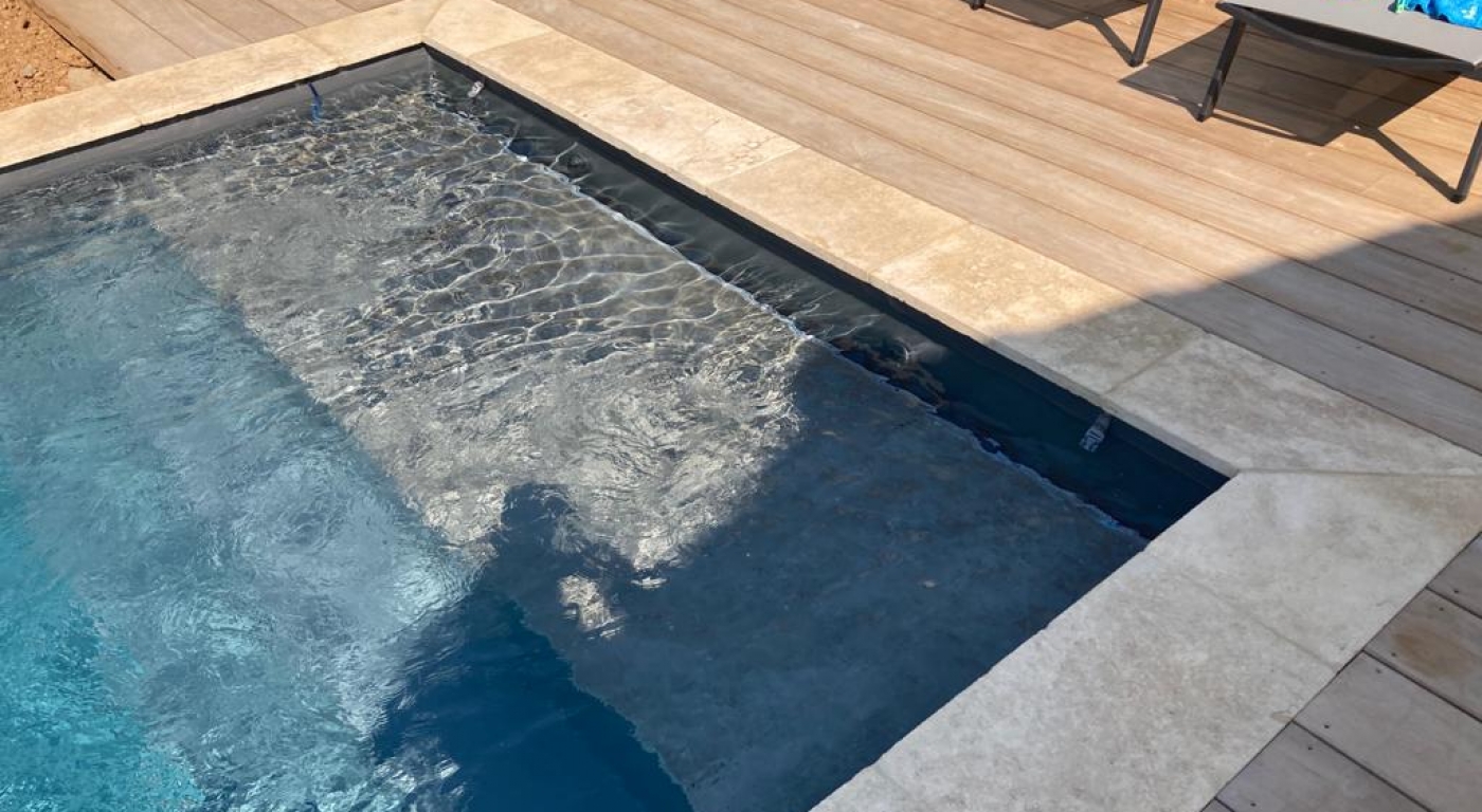 Construction d'une piscine 8*3 proche Aix en Provence